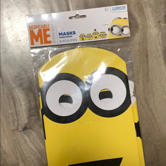 Minion party Plates and masks - Picture 4 of 4
